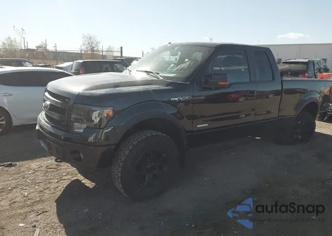 2014 Ford F-150 Fx4 из США, поврежденный, VIN 1FTFX1ETXEFC06204